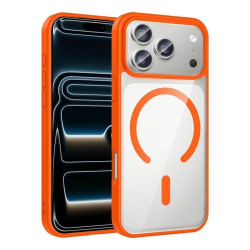 Apple iPhone 17 Pro Kılıf M-safe Wireless Şarj Özellikli Silikon Zore Ege Kapak