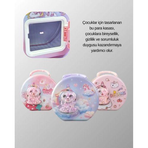 Şifreli Kumbara Pembe