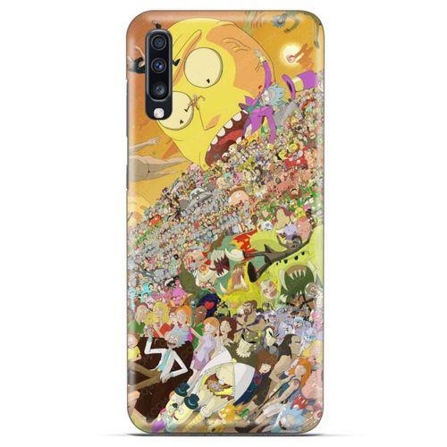 General Mobile GM 20 Uyumlu Kılıf Rick And Morty (37) Silicone Cover Slick Morty