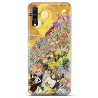General Mobile GM 20 Uyumlu Kılıf Rick And Morty (37) Silicone Cover Slick Morty