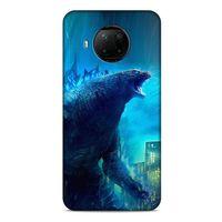 Xiaomi Redmi Note 9 Pro 5G Kılıf Dragons (33) Hybrid Kılıf Godzilla