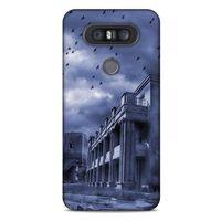 LG K41S - K51S Kılıf Depresyon (39) Liquid Crystal Kılıf Şeker Pembe Bordo
