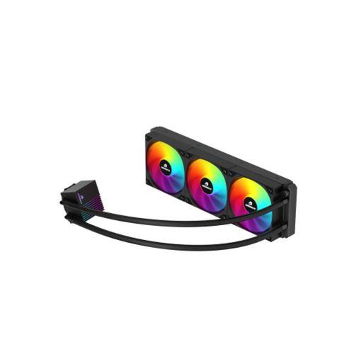 GameBooster PRIME, P360B, 360mm, Rainbow, 3 Fanlı, (LGA1700/AM4/AM5) Uyumlu, CPU Sıvı Soğutma (Siyah)