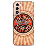 Samsung Galaxy S21 Uyumlu Kılıf Motorsiklet (43) Thin Fit Kılıf Harley