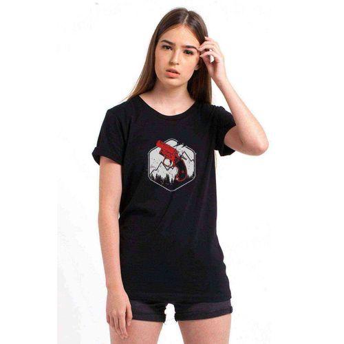 Pubg Flare Gun Baskılı Siyah Kadın Tshirt