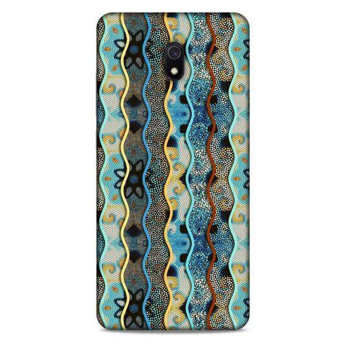 Xiaomi Redmi 8A Kılıf Baskılı Özel Seri Taşlı (30) Silicone Case