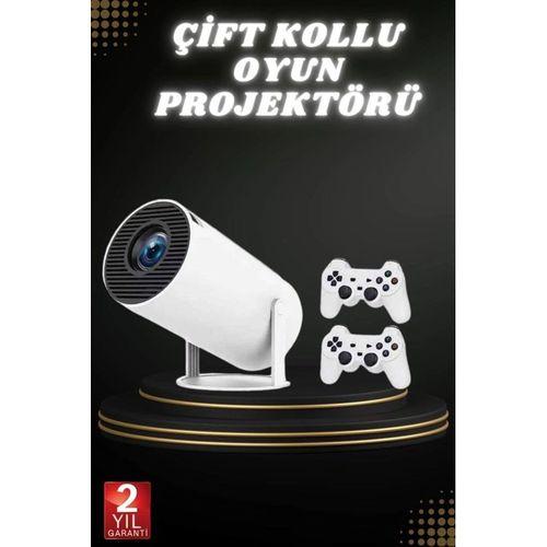 Taşınabilir Android Projeksiyon Ayaklı Çift Kollu 4k Çözünürlüklü Sinema Projeksiyonu