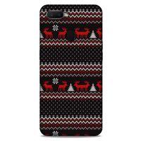 Kazak (22) Desenli Silikon Kapak Oppo Ax7 Kılıf