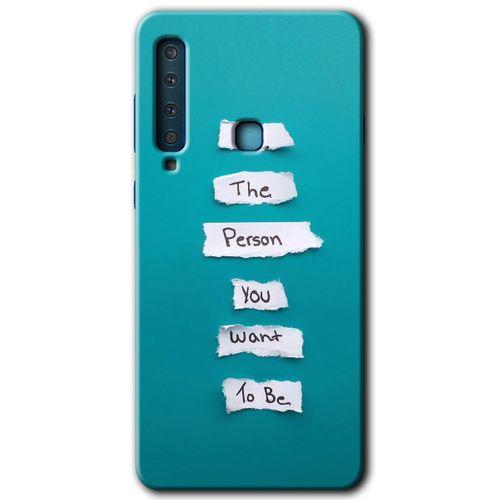 Potkal Hediye Fabrikası Samsung Galaxy A9 2018 Kılıf HD Desen Baskılı Arka Kapak - Want You