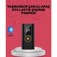 Çok Amaçlı Dijital Lastik Pompası Araç Bisiklet Top Uyumlu