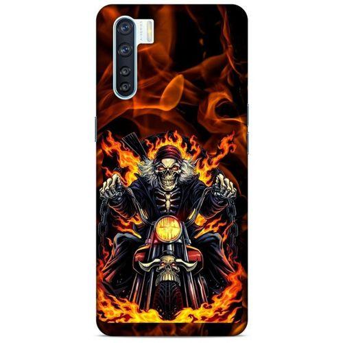 Oppo A91 Uyumlu Kılıf Motorsiklet (10) Full Koruma Kılıfı Harley Davidson