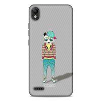 LG K20 2019 Kılıf FunnyMaX (18) Telefon Kılıfları Gri