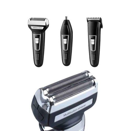 Kulak Burun Kıl Kesme Ense Yanak Tıraş Seti 3 Başlıklı Profesyonel