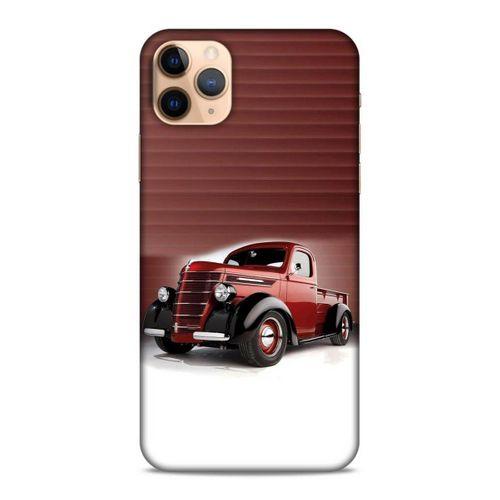 Lopard Apple Iphone 11 Pro Uyumlu Kılıf PickUpX (47) Crystal Flex Kılıf Metalik Kırmızı
