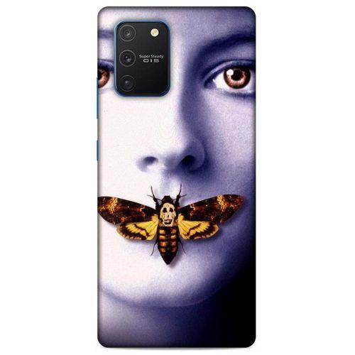 Lopard Samsung Galaxy S10 Lite Uyumlu Kılıf IMDB Film (27) Tasarımlı Kılıf Kuzuların Sessizliği