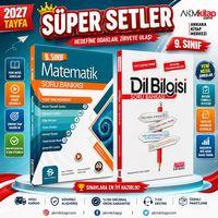 Bilgi Sarmal 9. Sınıf Matematik ve AKM Dil Bilgisi Soru Bankası Seti 2 Kitap