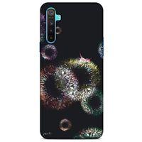 Y.Liva-2021 Özel Seri Siyah Soyut-168 Oppo Realme 6i Kılıf Silikon Kapak
