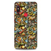 Graffitix (50) Desenli Silikon Kapak Xiaomi Mi A2 Lite Kılıf