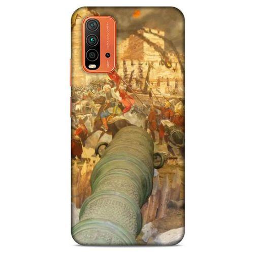 Xiaomi Redmi Note 9 4g Uyumlu Kılıf Ottoman (16) Kalın Kılıf İstanbul'un Fethi