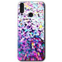 Potkal Hediye Fabrikası General Mobile GM 10 Kılıf HD Desen Baskılı Arka Kapak - Mosaic Fragments Colorfull