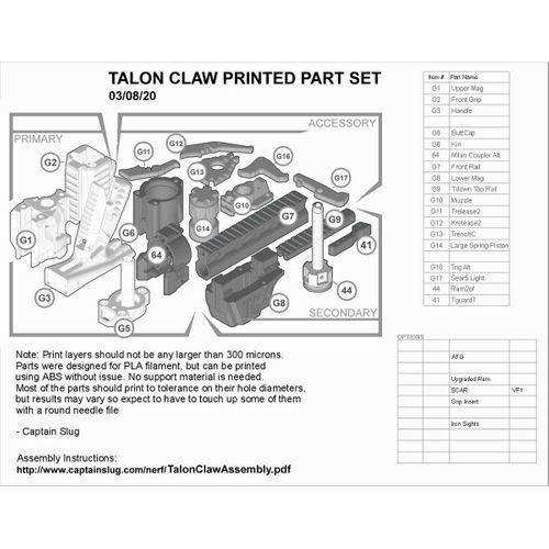 Talon Claw V3c Tweaked - 3720920
