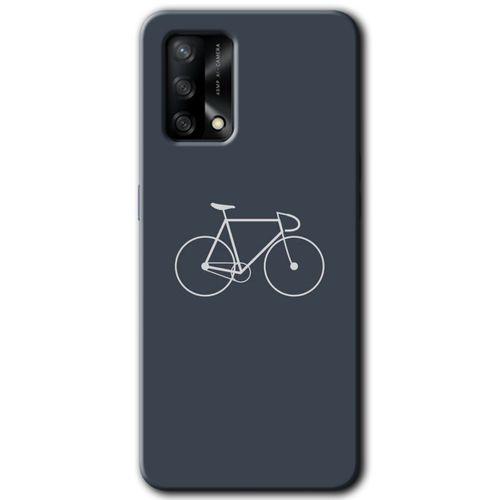 Oppo A54 Kılıf HD Desen Baskılı Arka Kapak - Bike