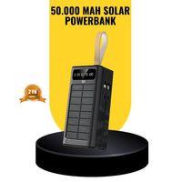 Taşınabilir Güneş Panelli Powerbank Çoklu Cihaz Şarj Destekli