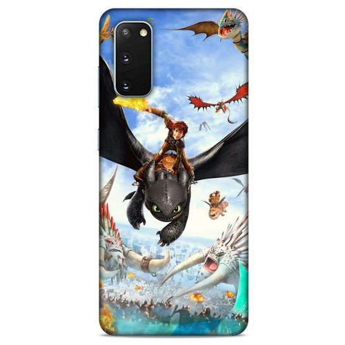 Samsung Galaxy S20 Kılıf Dragons (32) Soft Silikon Kılıf Ejderhanı Nasıl Eğitirsin