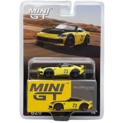 Mini GT Nissan Z LB NATION WORKS Ikazuchi Yellow 826 BL