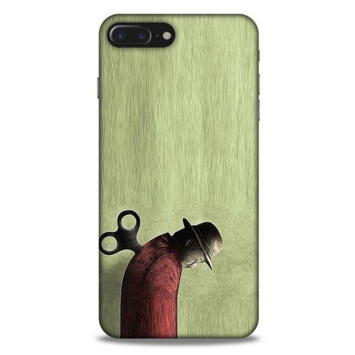 Apple Iphone 8 Plus Kılıf Depresyon (48) Bumper Kılıf Kahve Yeşil