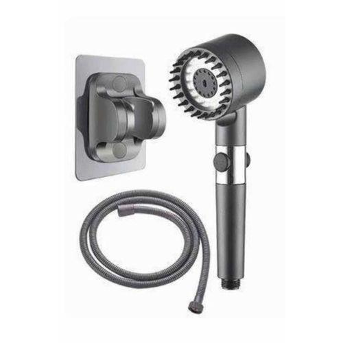 Yüksek Performanslı Masaj Etkili Su Tasarruflu Duş Başlığı Krom Kaplama Uzun Ömürlü