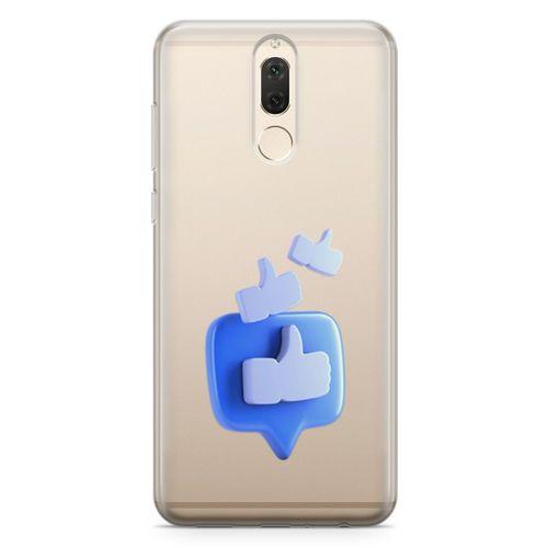 Huawei Mate 10 Lite Kılıf Face Beğen Arka Kapak Koruma Desenli Full Koruyucu