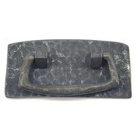 Antika Tarz Dekoratif Pirinç Otantik Dövme Kapı Kulbu - 45x90 Mm, Oksit