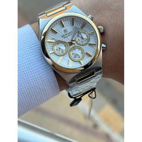 Reward İç Kadran Fonksiyonları Aktif Çelik Kordon 5 Atm 2 Yıl Garantili Erkek Kol Saati FT.GL.M06.4