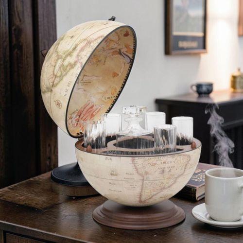 Zoffoli Dünya Bar Z16AV – Dekoratif Küre Mini Bar Dolabı 50 cm