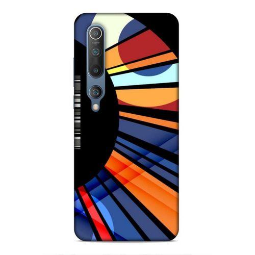 Xiaomi Mi 10 Uyumlu Kılıf Insomnia (3) Kapak Siyah Turuncu