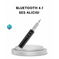 Mini Bluetooth Ses Alıcısı 3.5mm Girişli Kablosuz Müzik Adaptörü