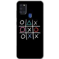 Samsung Galaxy A21s Kılıf Baskılı Kapak - Sauce +Tam Ekran Koruyucu