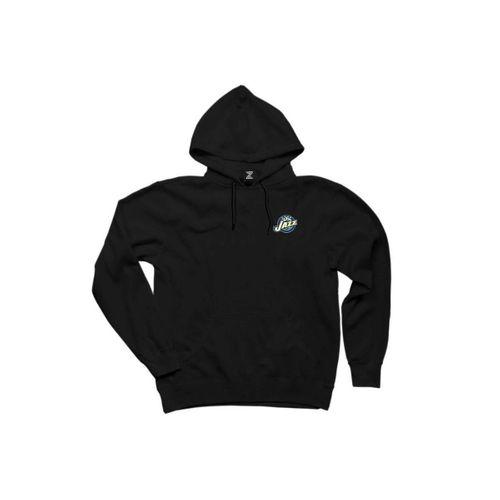 Utan Jazz Logo Siyah Kapşonlu Sweatshirt Hoodie
