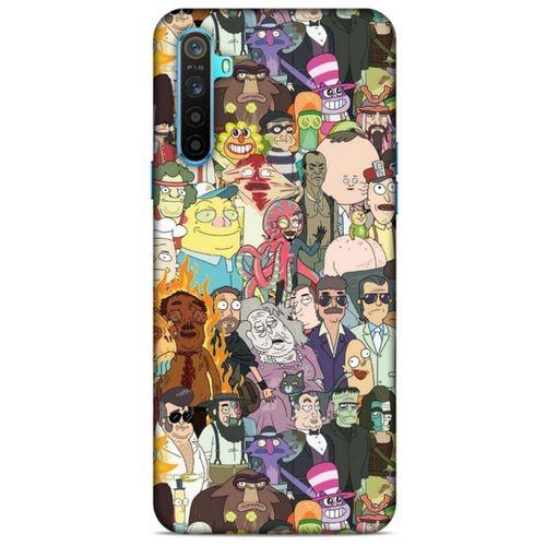 Realme 6i Uyumlu Kılıf Rick And Morty (33) Hybrid Kılıf Killer Rick