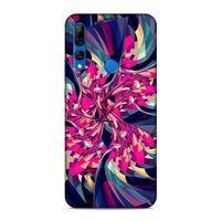 Huawei Y9 Prime 2019 Kılıf Vantilator Soyut Arka Kapak Silikon Koruma Full Koruyucu