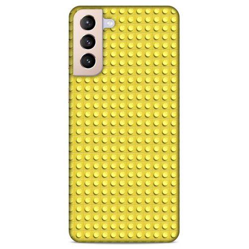 Lopard Samsung Galaxy S21 Plus Uyumlu Kılıf BloX (6) Silikon Kılıf Sarı