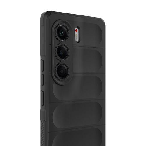 Tecno Camon 40 Pro Kılıf Esnek TPU Oyuklu Arka Yüzey Tasarımlı Zore Etnik Silikon Kapak