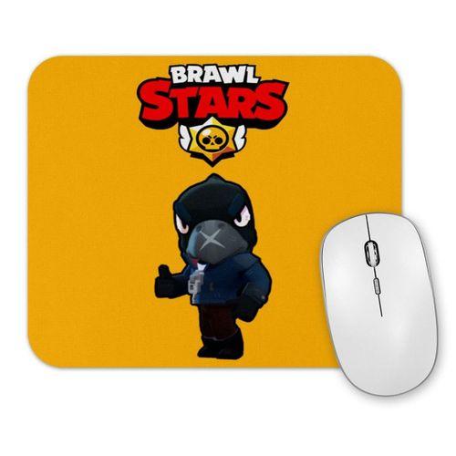 Black Crow Brawl Stars Mouse Pad