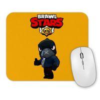 Black Crow Brawl Stars Mouse Pad