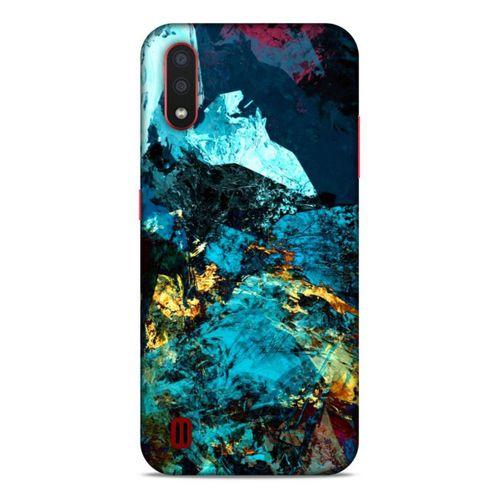 Lopard Samsung Galaxy A01 Uyumlu Kılıf Soyut Sanat (40) Desenli Fit Silikon Kılıf
