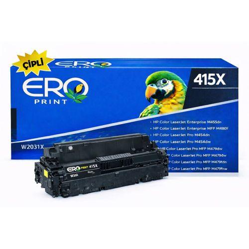 HP Color LaserJet Pro M454dw Muadil Toner - 6000 Sayfalık Çipli Mavi Toner
