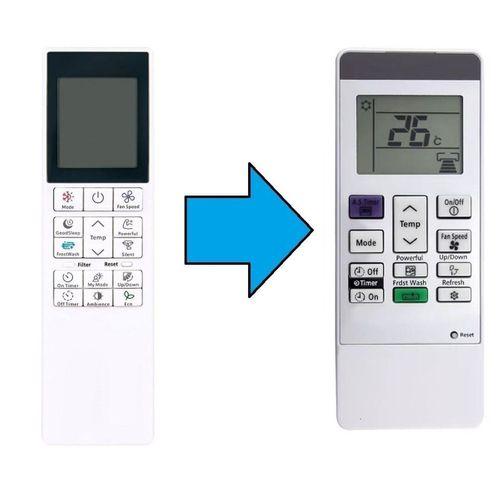 hitachi ile uyumlu Model RC-AGU1EOI Klima Kumandası