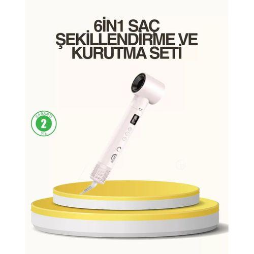 Motorlu Lcd Ekranlı Saç Şekillendirme Seti
