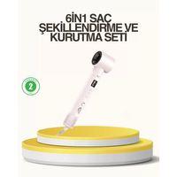 Motorlu Lcd Ekranlı Saç Şekillendirme Seti